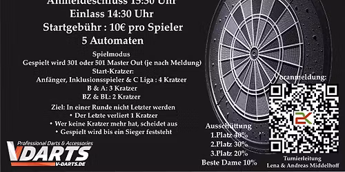 Kratzerturnier \u2013 Dart