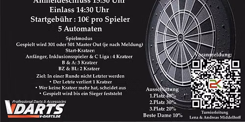Kratzerturnier \u2013 Dart