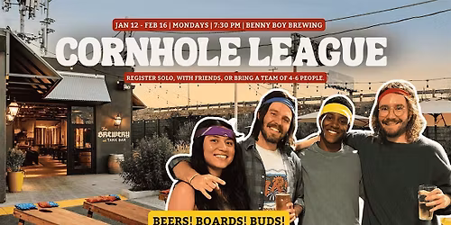 Adult Cornhole League in Los Angeles | 21+ | Social Sports League