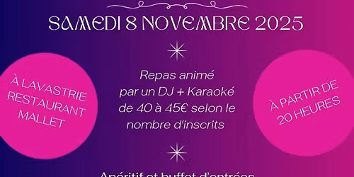 Banquet des 50 ans Classards 75