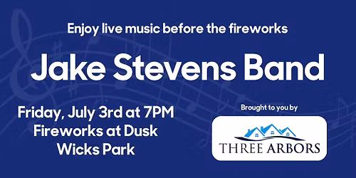 Jake Stevens Band- Music In The Park