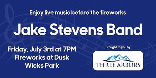 Jake Stevens Band- Music In The Park