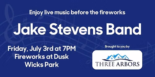 Jake Stevens Band- Music In The Park