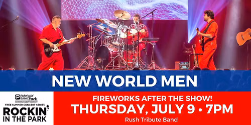 ROCKIN IN THE PARK-NEW WORLD MEN