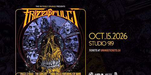 FABIO FRIZZI Performing FRIZZI2FULCI (Supported by ETHAN MCCARTHY) Live in Victoria. Oct 15, 2026