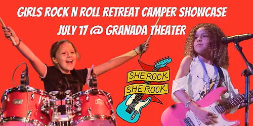 Girls Rock n Roll Retreat 2026 * Week One * Showcase Concerts!
