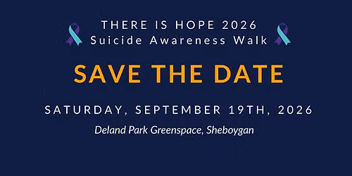 There is HOPE Suicide Awareness Walk