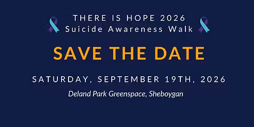 There is HOPE Suicide Awareness Walk