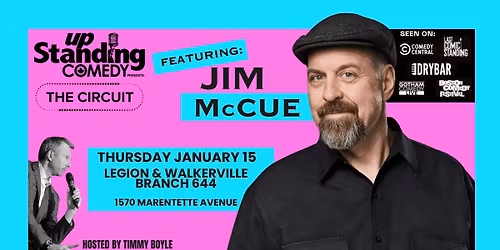 Clean Comedian Jim McCue "The Circuit" 53