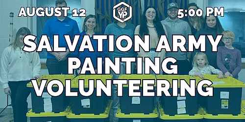Salvation Army Painting Volunteering