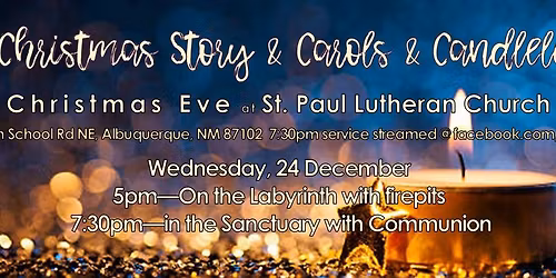 Christmas Eve at St. Paul Lutheran Church