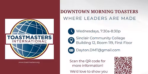 Downtown Morning Toasters Weekly Meeting