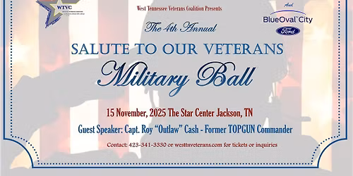 WTVC Presents 2025 Salute to Veterans Military Ball