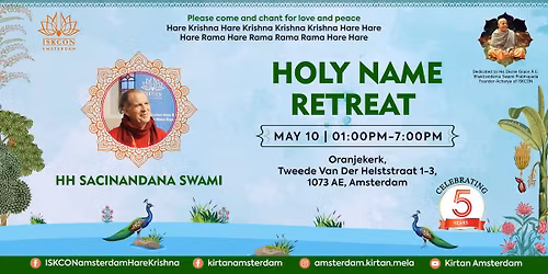 Holy Name Retreat with Sacinandana Swami 