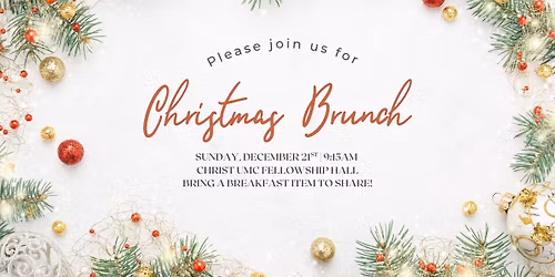 Christmas Brunch at Christ UMC