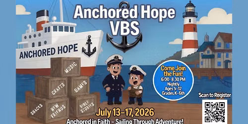 Anchored in Hope VBS