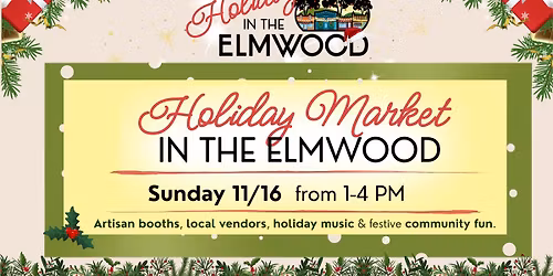 Holiday Market in The Elmwood