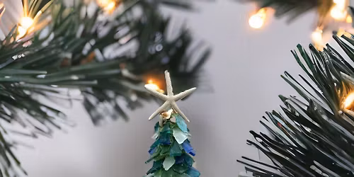 Sea Glass Table Top Tree Workshop Thurs Nov 20th 10:30 am -12:30 pm St Augustine