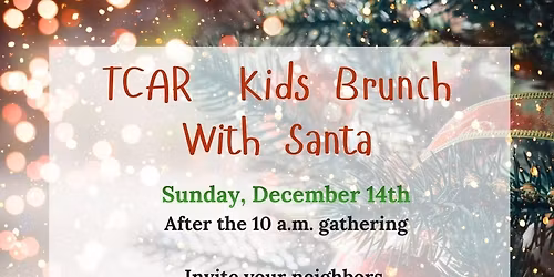 The Church at Rome Kids Brunch with Santa