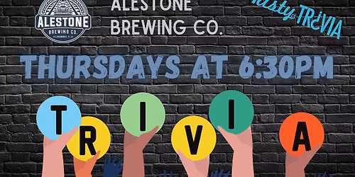 General Knowledge Trivia at Alestone Brewing Co