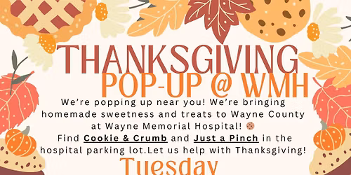 Thanksgiving Bakery Pop-Up