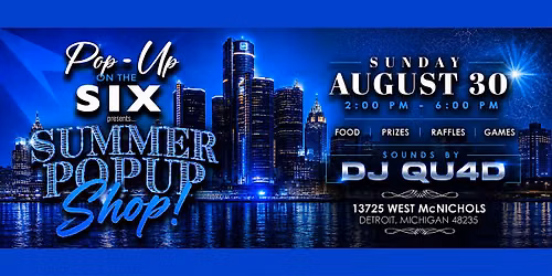 Vendor Registration - Pop Up on the Six