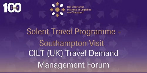 TDM Forum Solent Travel Programme - Southampton Visit