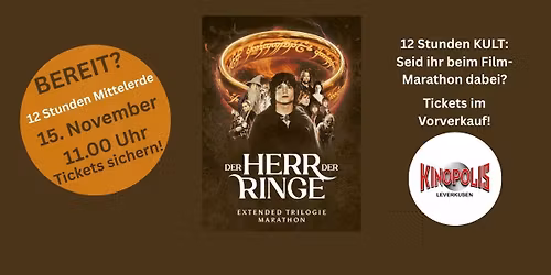 Der Herr der Ringe-Trilogie (Extendet Trilogie Marathon)