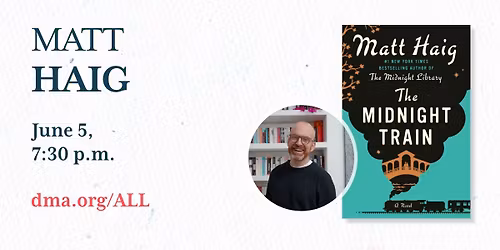 Arts & Letters Live Presents: Matt Haig