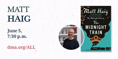 Arts & Letters Live Presents: Matt Haig