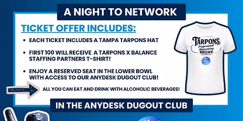 Tampa Tarpons Professional Networking Night
