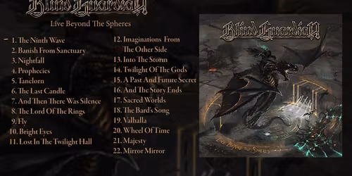 Blind Guardian at Gothic Theatre