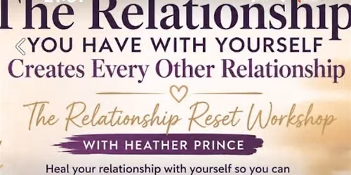 The relationship you have with yourself creates every other relationship