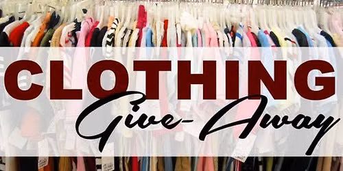 Monthly Clothing Giveaway