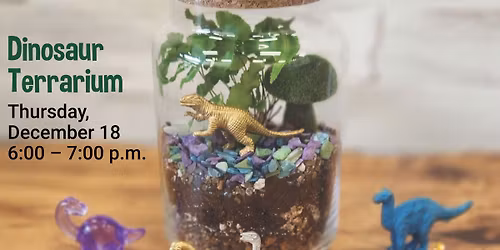 Dinosaur Terrarium with Now and Zen DIY