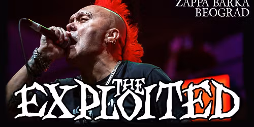 THE EXPLOITED u Beogradu!