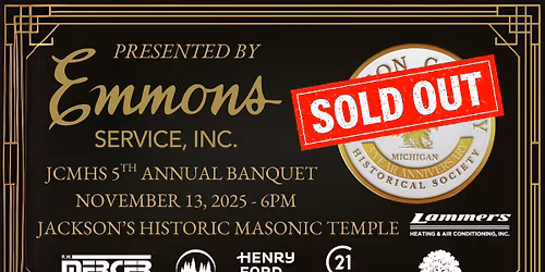 JCMHS Annual Banquet: Celebrating Five Years of Preservation
