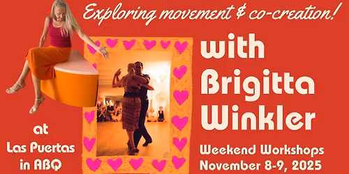 Brigitta Winkler immersive workshops Nov 8-9, 2025!