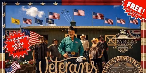 5th Annual Veterans Day Tribute Concert with CHUCK MARTIN & THE LINE UP