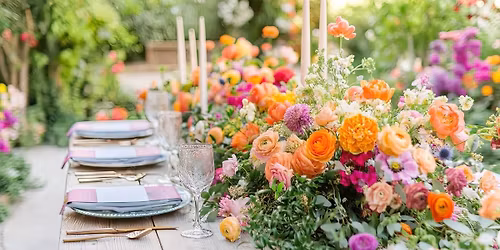 Centerpiece Making Class with Bloom Flower Bar 