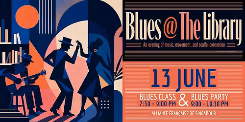 BLUES @ THE LIBRARY | DANCE WORKSHOP & PARTY