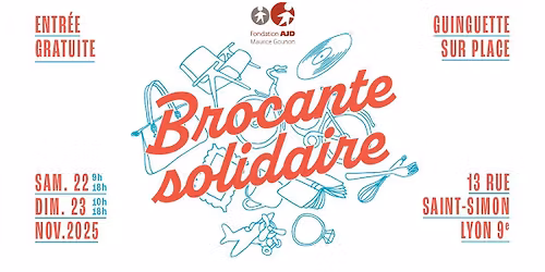 Brocante Solidaire des AJD
