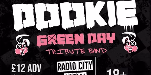 Dookie a  tribute to Green Day @ Radio City Social Chelmsford C