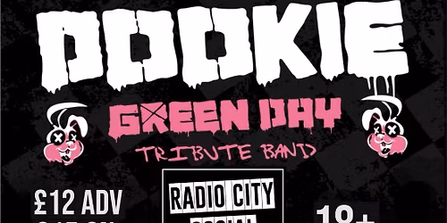 Dookie a  tribute to Green Day @ Radio City Social Chelmsford C