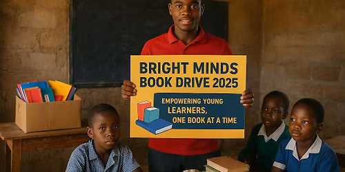BRIGHT MINDS BOOK DRIVE 2025