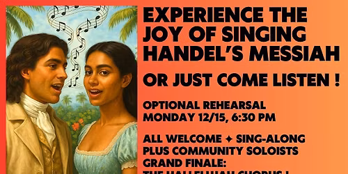 16th Annual Hilo Community SingAlong Messiah