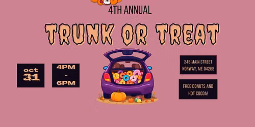 4th Annual Trunk or Treat