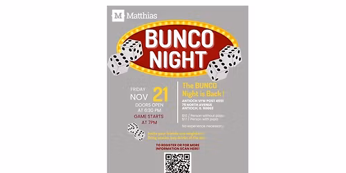 Matthias BUNCO Night