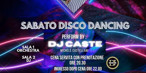 \ud83c\udf1f SALA 2 DISCO DANCING CON DJ \ud83c\udfa7 OLYMPYA DANCE VILLAGE\ud83d\udd25CENA \ud83c\udf7d\ufe0f & SERATA \u20ac 25 \ud83d\udca3 DJ CASTE \ud83c\udfa7
