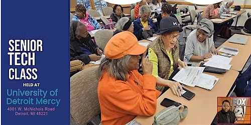 FREE Senior Tech Class Winter Program at the University of Detroit Mercy!